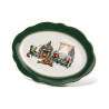 Oval plate CHRISTMAS EVE 35x25 cm (new bone china)