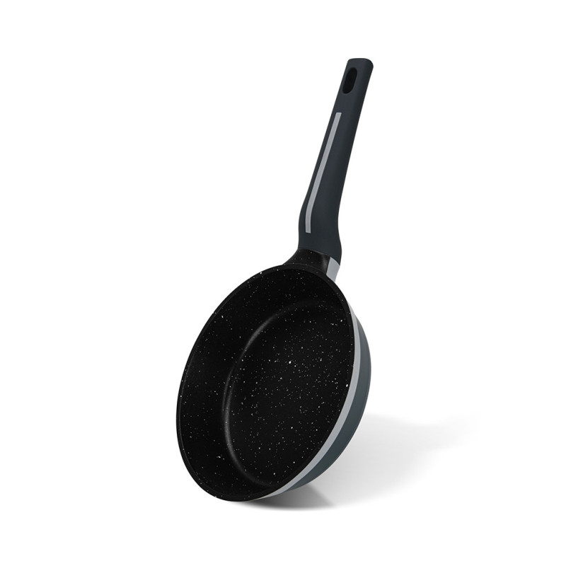 Frying pan Luxuria 20x5 cm with induction bottom (aluminium with non-stick coating)