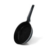 Frying pan Luxuria 24x5.5 cm with induction bottom (aluminium with non-stick coating)