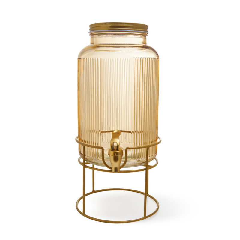 Beverage dispenser 5.8 LTR with stand (glass)