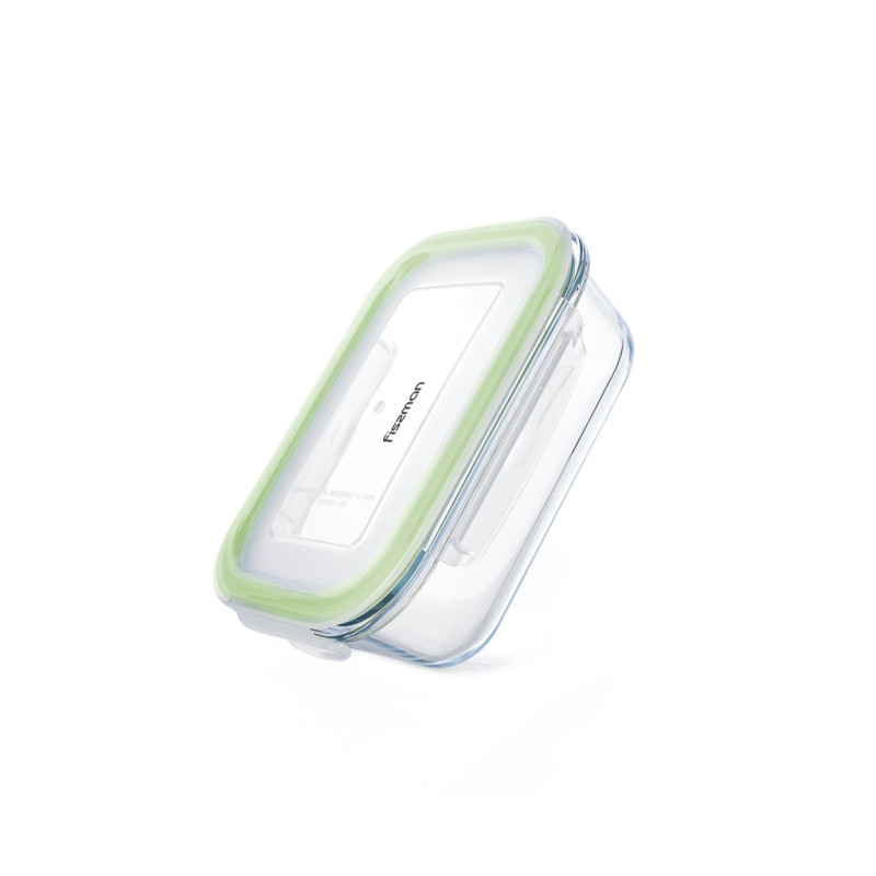 Container with lid 18x13x6 cm / 630 ml (borosilicate glass)