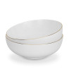 Bļodu komplekts Floree 20 cm / 1600 ml/ 2 gab. (porcelāns)