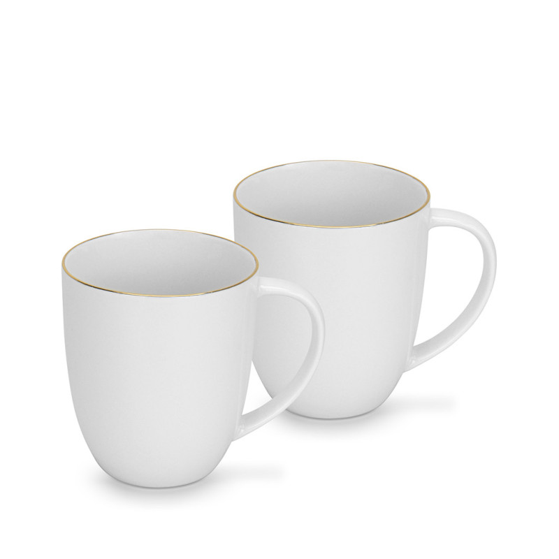 Set of mugs 400 ml / 2 pcs Floree (porcelain)
