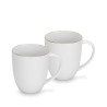 Set of mugs 400 ml / 2 pcs Floree (porcelain)