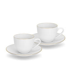 Cups with saucers 120 ml /...