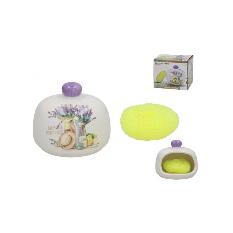 Посуда keram. мыльница 12*12*10cm LEVANDA