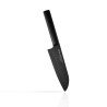 7" Santoku knife SHINTO with Black non-stick coating (3Cr13 steel)