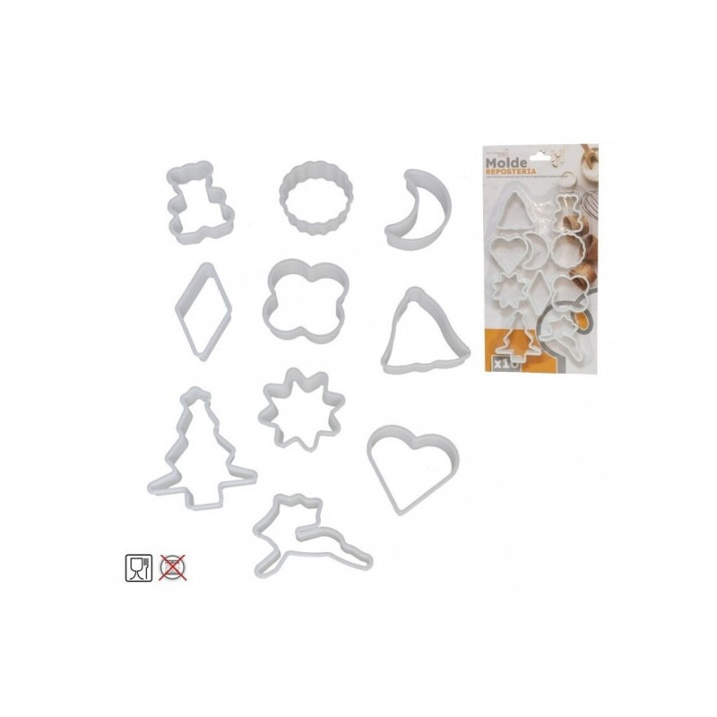 Formiņas sausainiams pp 10шт  WHITE