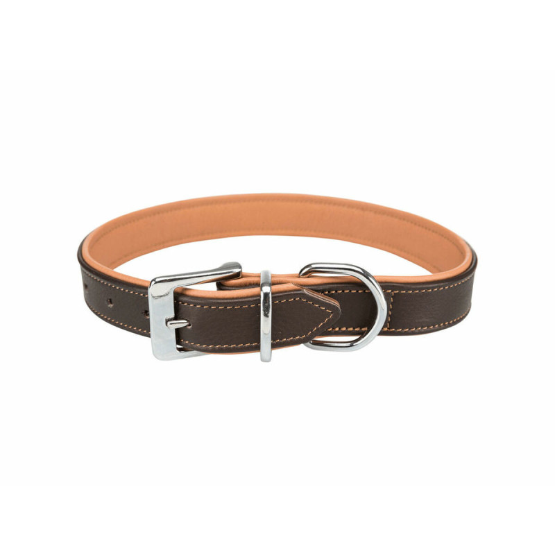 Dog collar Trixie Brown Light brown,,,