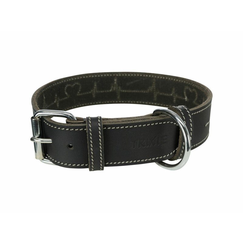 Dog collar Trixie Heartbeat Black 38-47 cm,,,