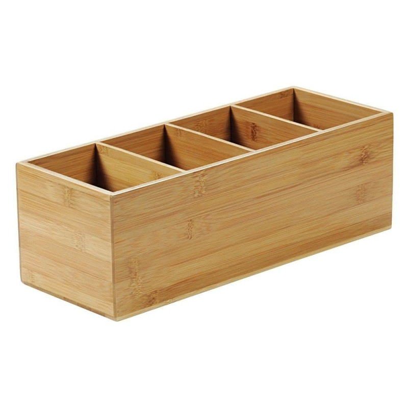 PĀRVIETOJAMS PIEDERUMU STATĪVS 35x12x14CM, BAMBUSA, Kesper