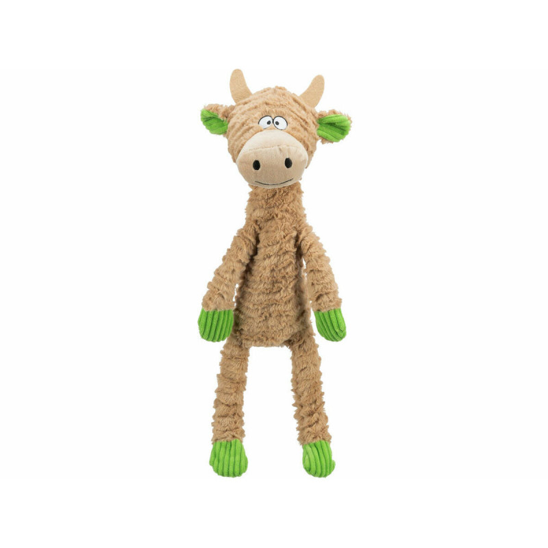 Soft toy for dogs Trixie Polyester Plush Cotton Cow 50 cm,,,