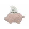 Soft toy for dogs Trixie Polyester Plush Pig 15 cm,,,