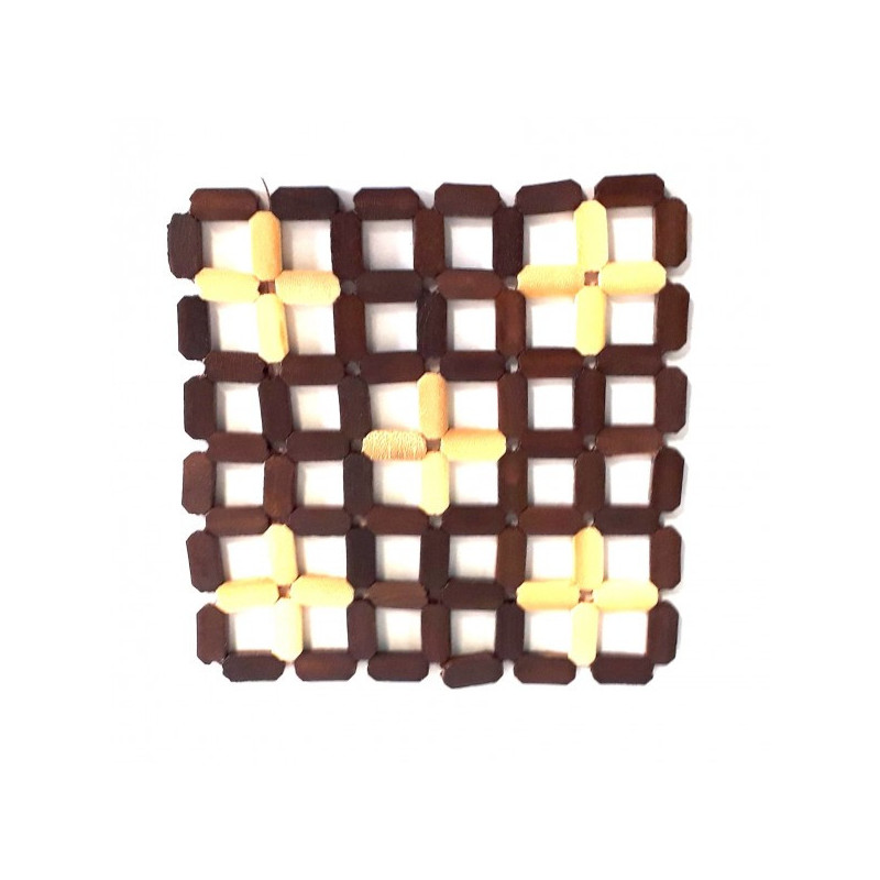 Padėkliukas bambukinis 15*15cm Z002