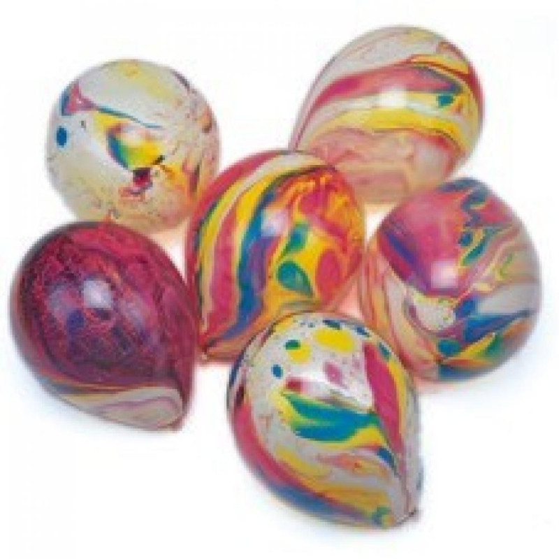 MULTICOLOUR balloons 25CM, 8PC.. 0.039 kg / iepak., Pap Star