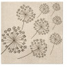 NAPKINS  33X33CM WE CARE DANDELIONS, Paw Decor Collection