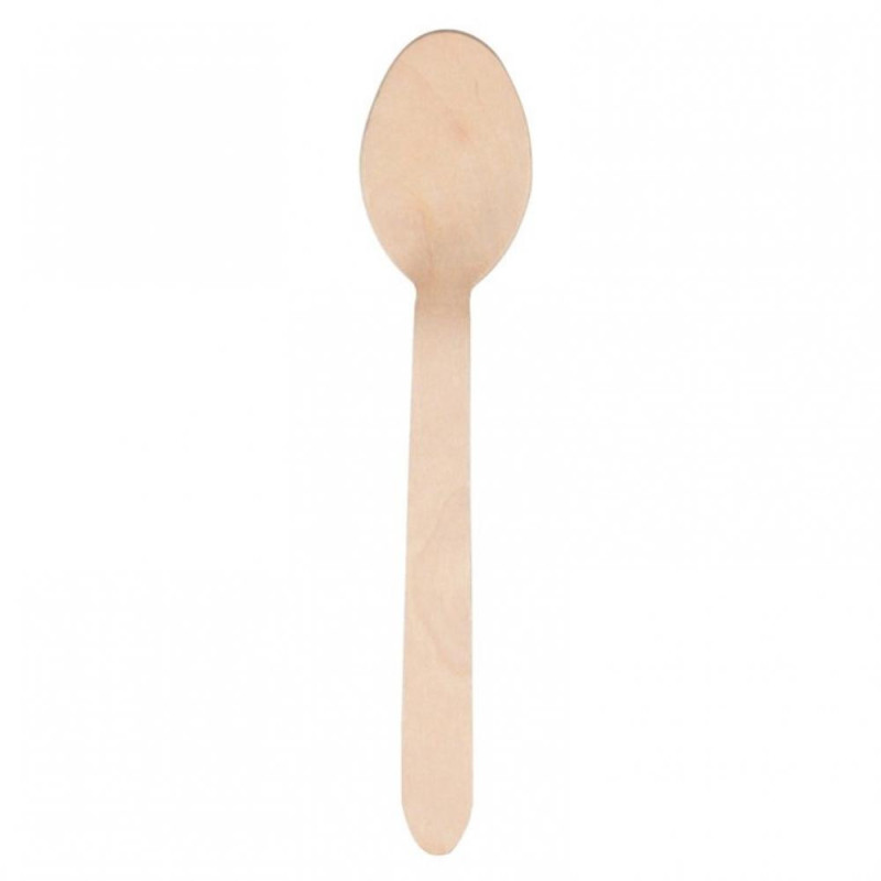 PURE spoons  16,5CM, 25PC.., WOOD   0,079kg/iepak., Pap Star