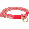 Ошейник для дрессировки собак Trixie Soft Rope Красный Кремовый XS/S 30 cm