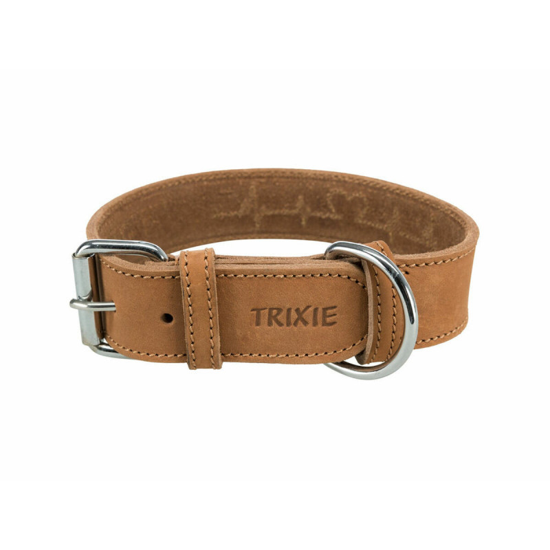 Dog collar Trixie Heartbeat Brown S/M 34-40 cm,,,