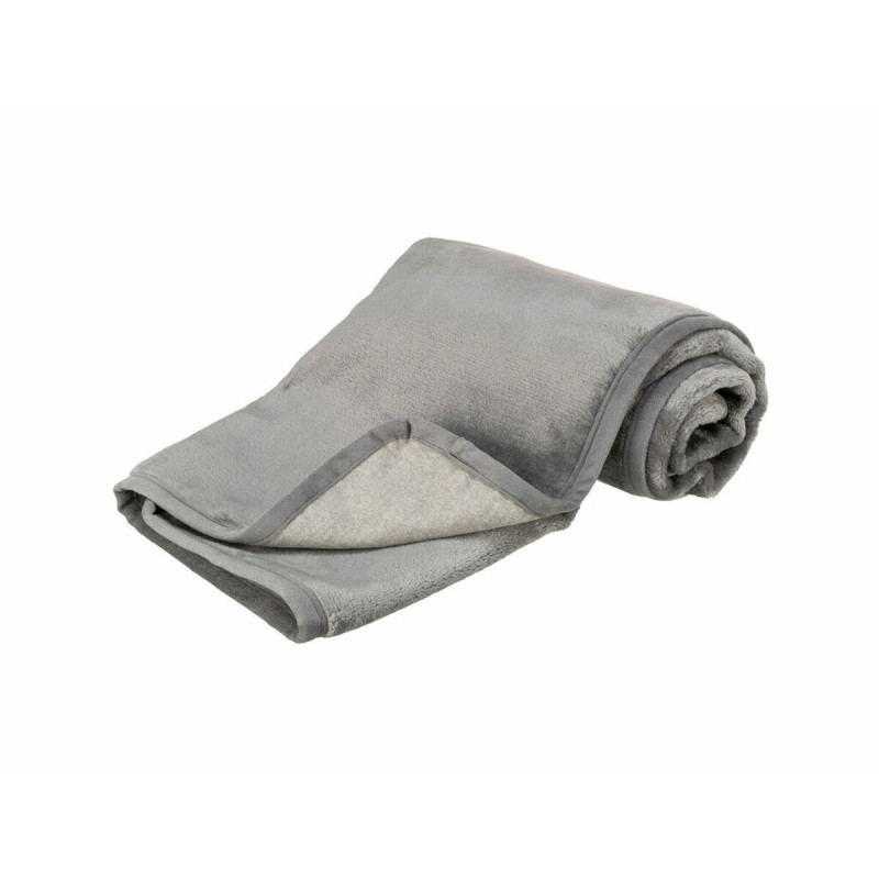 Pet blanket Trixie Levy Grey Polyester Plush 140 × 90 CM,,,