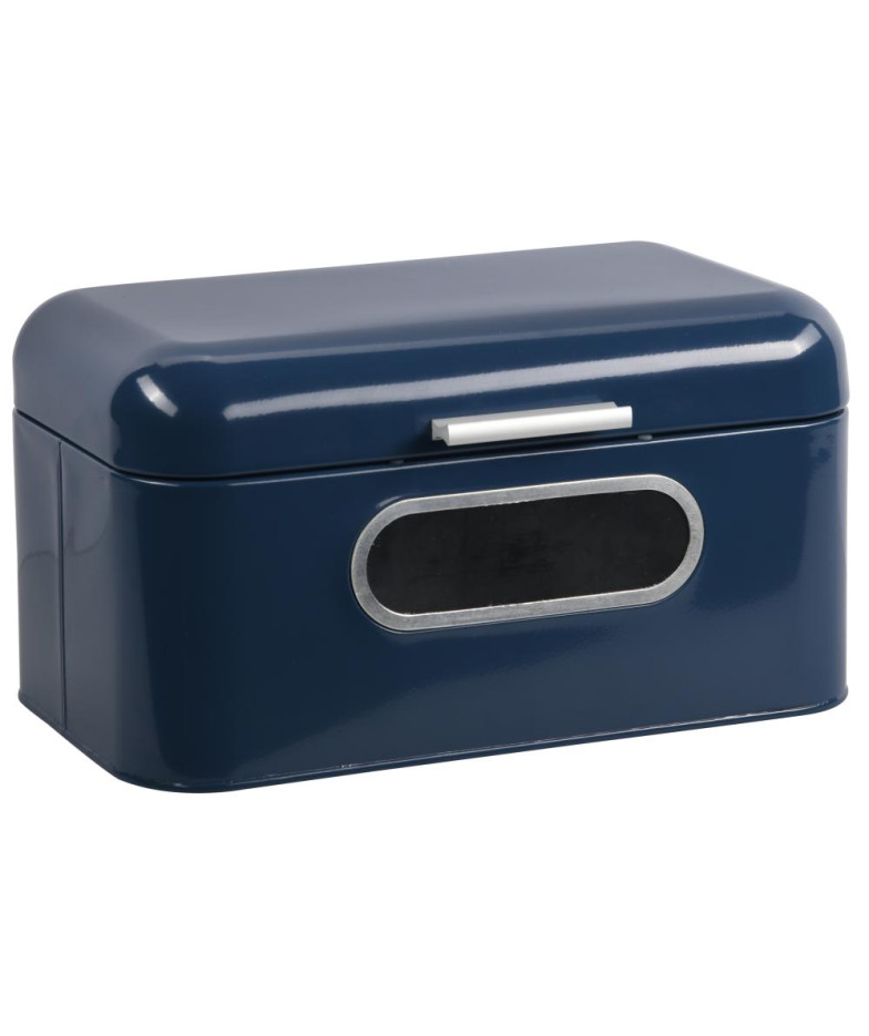 MAIZES BOX  30x18x15CM, TUMŠI BLUE , METĀLS, Kesper