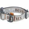 Dog collar Trixie BE NORDIC Grey M/L 40-60 cm,,,