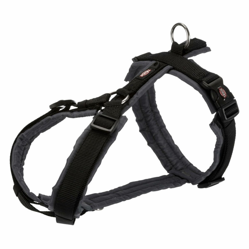 Dog Harness Trixie Premium Trekking Black Graphite XS/S,,,