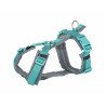 Dog Harness Trixie Premium Trekking Graphite Light Blue XL,,,