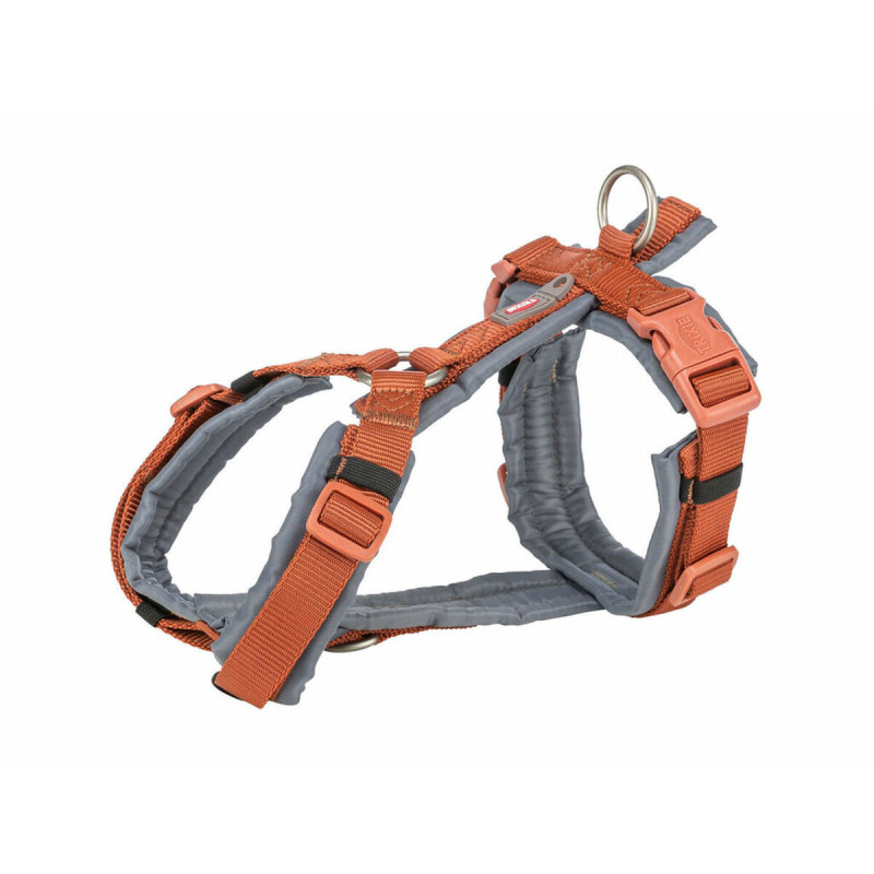 Dog Harness Trixie Premium Trekking Orange Graphite S,,,