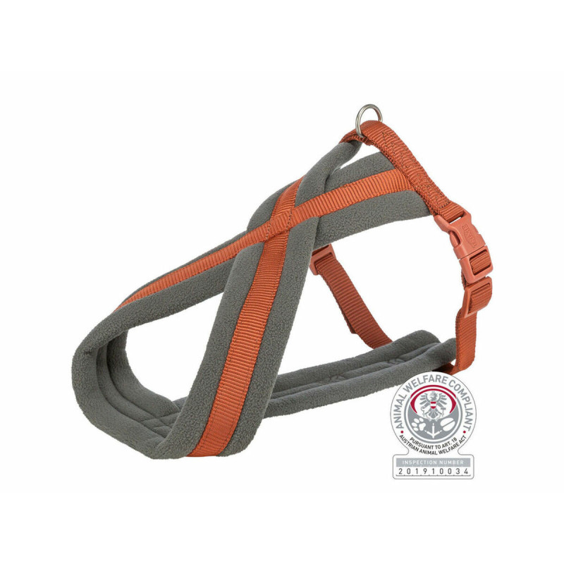 Dog Harness Trixie Confort Premium Orange S/M,,,