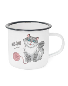 Krūze emal. 500ml 10*9cm