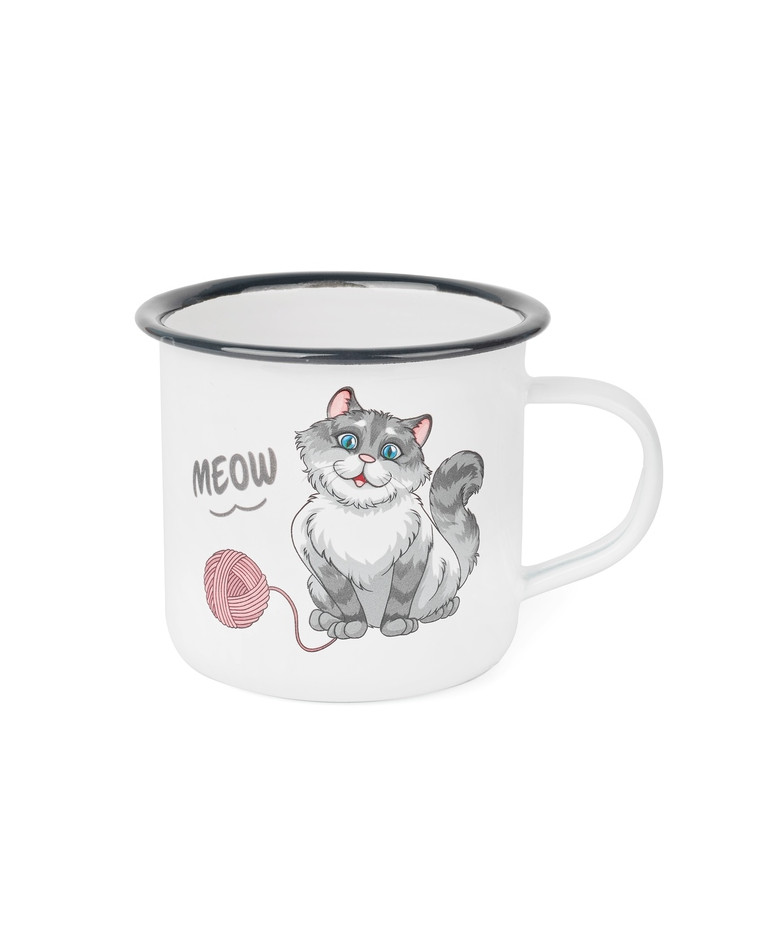 Krūze emal. 500ml 10*9cm