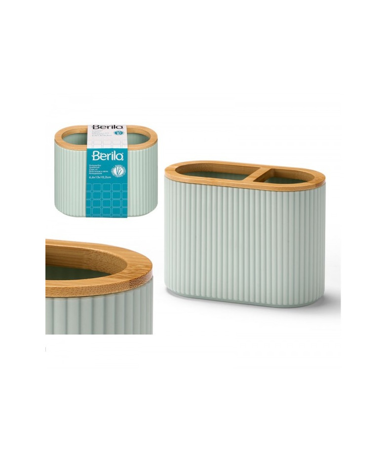 Dėklas dantų šepetukams 10*6.5*13cm BAMBO