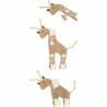 Soft toy for dogs Trixie Polyester Plush Giraffe 50 cm,,,