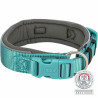 Dog collar Trixie Premium Graphite Light Blue XS/S 27-35 cm,,,