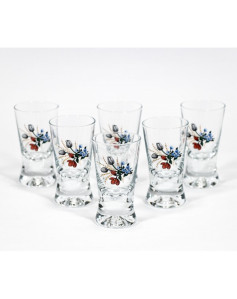 Glāzes 25ml 6vnt X Orka ar...