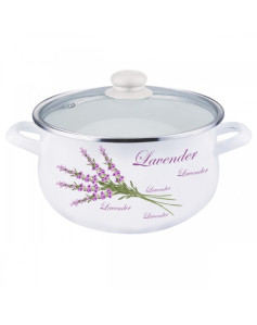 Puodas emal. 20cm 3.4L su...