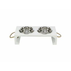 Dog Feeder Trixie White,,,
