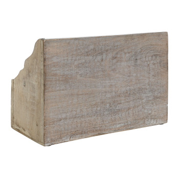 Daudzfunkcionāls Organizators DKD Home Decor Balts Dabisks Mango koks 32 x 13 x 21 cm (12 gb.),,,