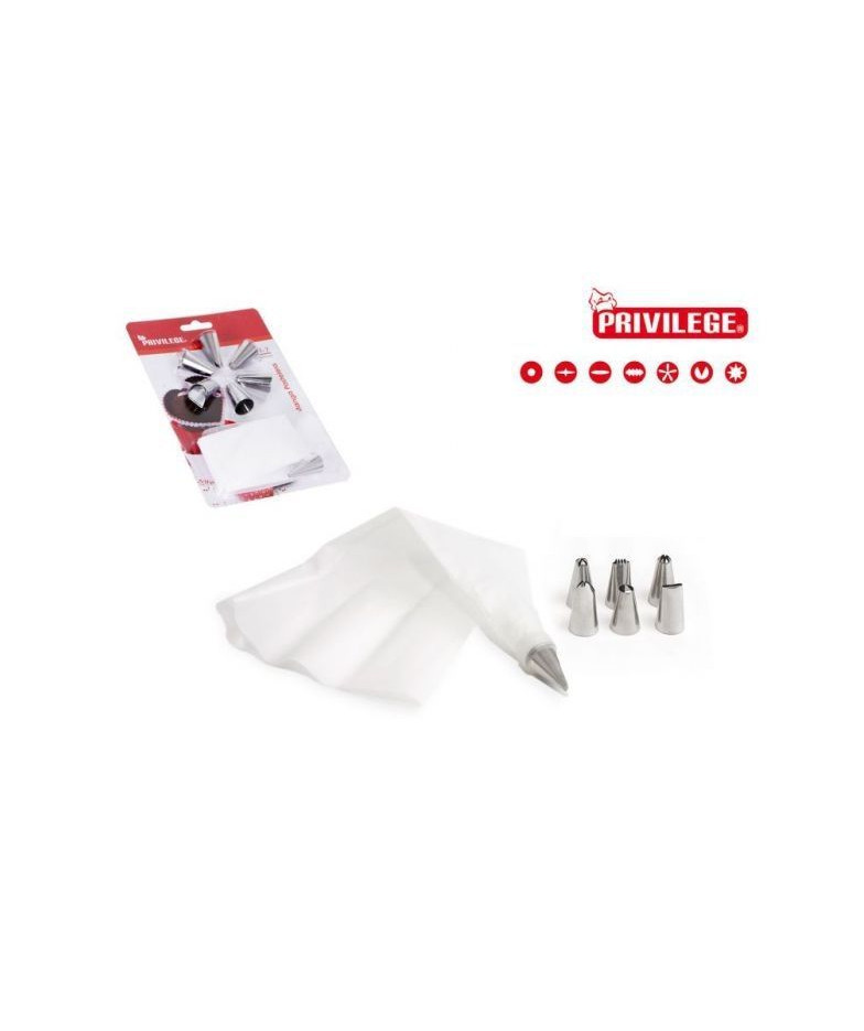 Konditorejas maisiņš 7metāls.uzgaļi(uzskrūvējams)