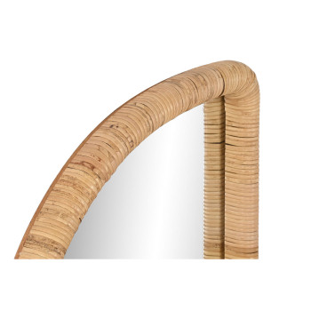 Seinapeegel Home ESPRIT Naturaalne Kaasaegne Scandi 50 x 4 x 120 cm,,,