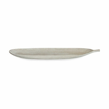Puošmena Gift Decor LH520814 Balta Medžio MDF 59,5 x 3 x 21,6 cm Dekoras Augalo lapas (6 vnt.),,,