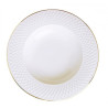 E CLAT GOLD СУПОВАЯ  ТАРЕЛКА  23CM, Quality Ceramic