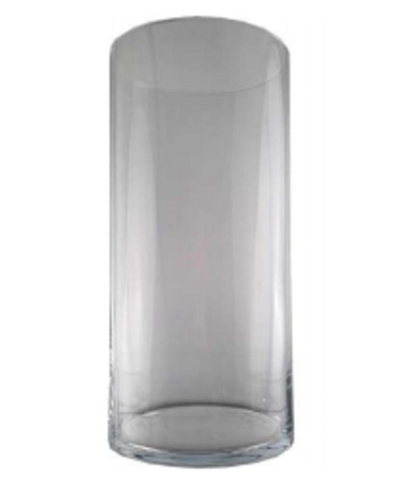 VĀZE CILINDRS H40CM, D15CM, STIKLA, Partner