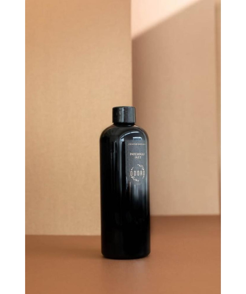 ODORO BRONZE TELPU AROMATIZATORA PATCHOULI JAZZ ATKĀRTOTAI UZPILDEI 300ML, Odoro