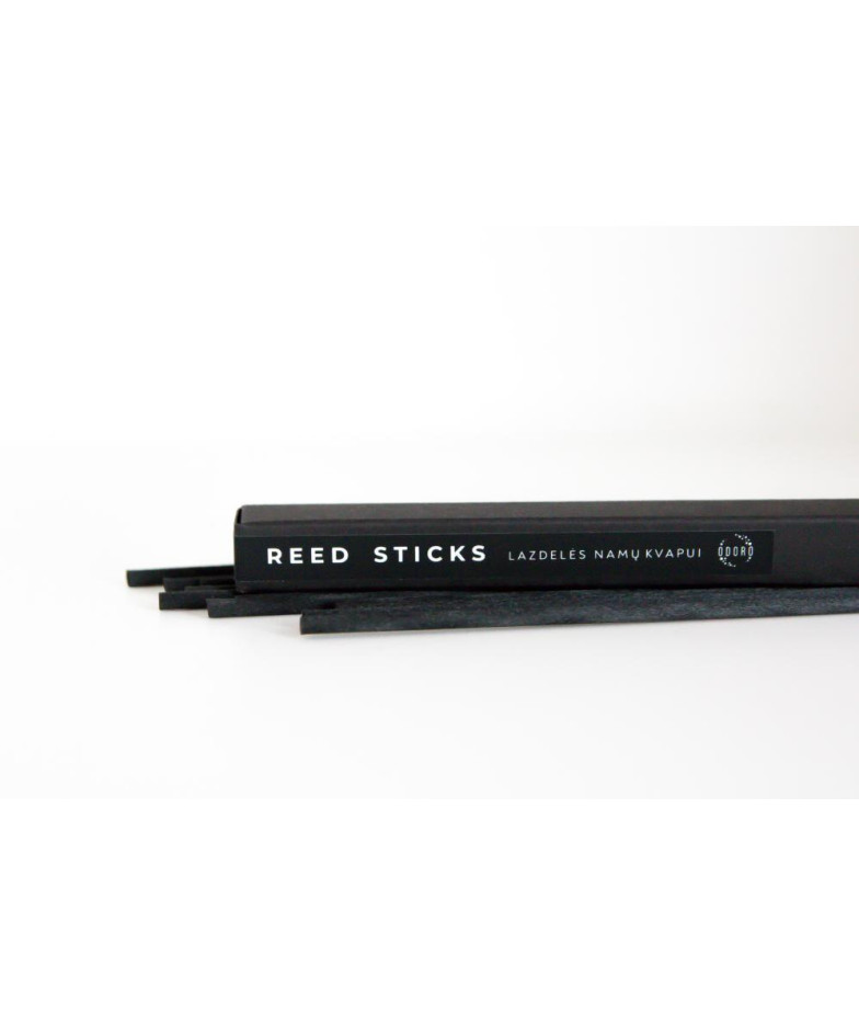 ODORO MOOD MULTIFIBER STICKS 10 PCS, BLACK 22 CM, Odoro