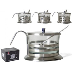 Cukrinė stikl/met. 7*9cm su...