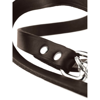 Suņa pavadas Hunter Brūns 2 m Adjustable Āda,,,