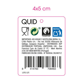 Lid to prevent spitting Quid Rico 29 cm Lid to prevent spitting
