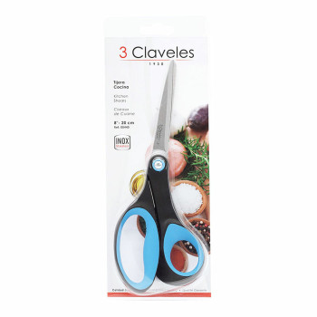 Virtuvės žirklės 3 Claveles 8" Nerūdijantis plienas Mėlyna